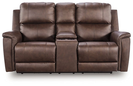 Bleckley Power Reclining Loveseat with Console