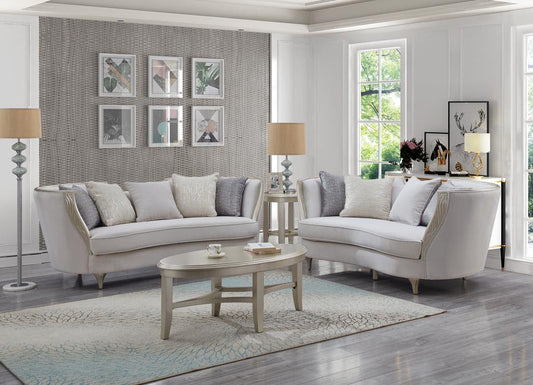 Alvin Traditional Sofa & Loveseat