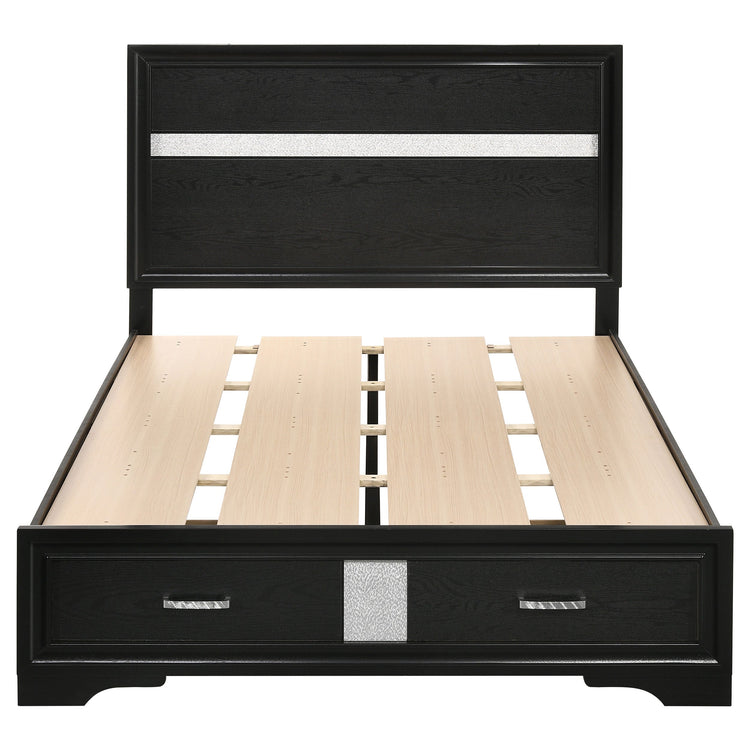 Miranda Panel Platform Storage Bed