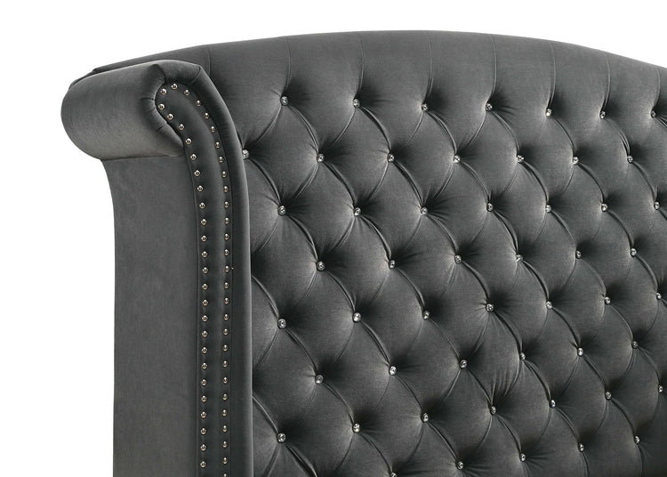 Melody Wingback Bed