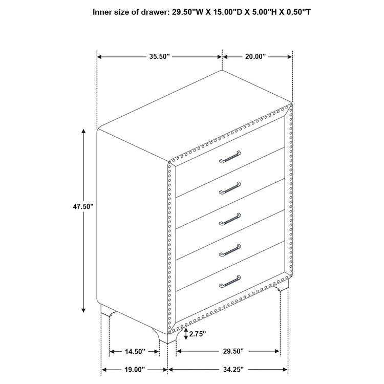 Melody Chest of Drawers