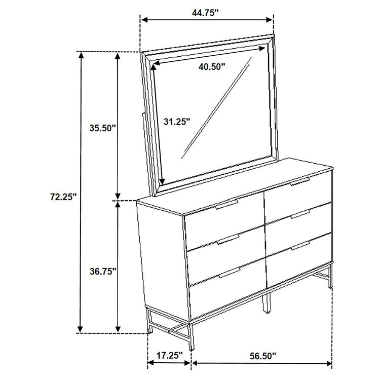 Sonora Dresser with Mirror