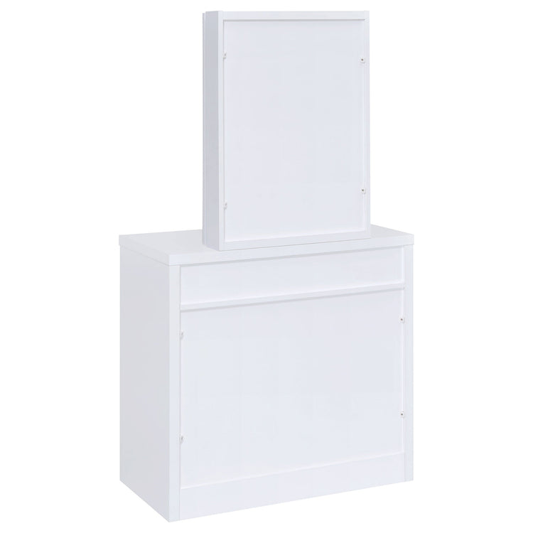 Harvey Makeup Vanity Table with Mirror and Stool