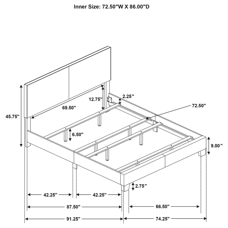 Dorian Panel Bed