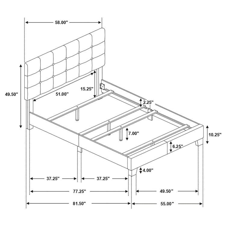 Mapes Panel Bed