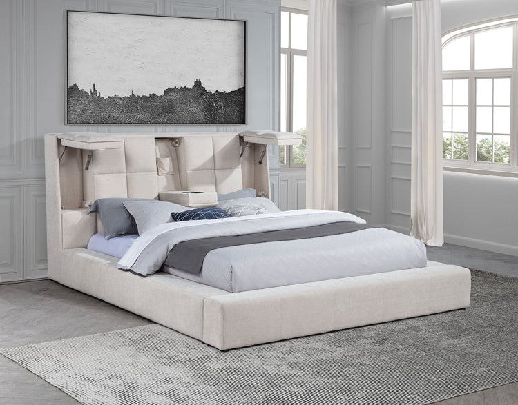 Dreux Panel Platform Bed