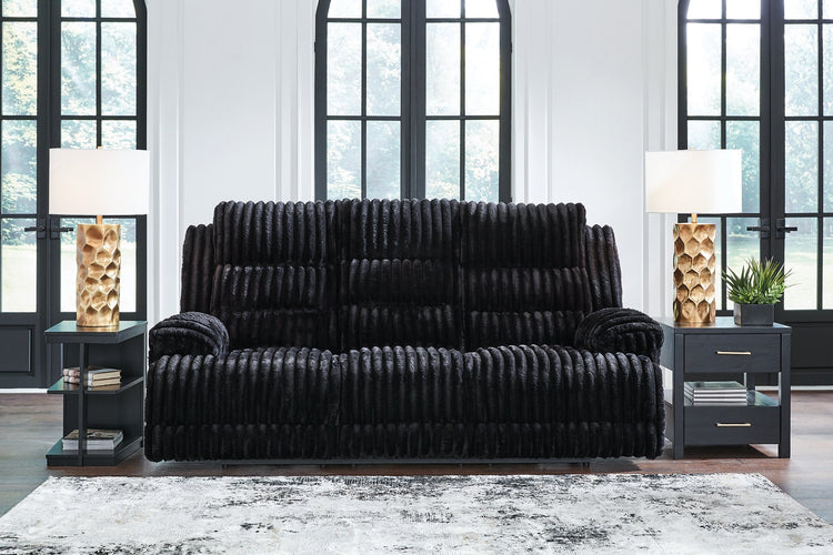 Rhine Falls Power Reclining Sofa with Drop Down Table