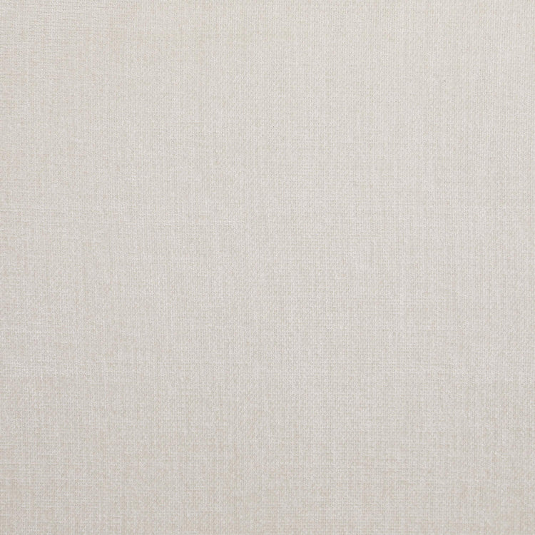 Charlotte Upholstered Curved Armless Chair Ivory