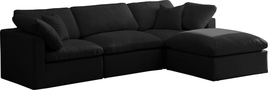 Plush Velvet Standard Cloud Modular Sectional