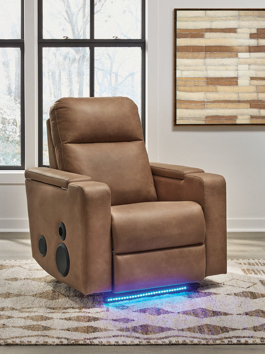 Lorrenton Power Glider Recliner with Audio System