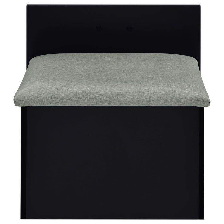 Danbury Makeup Vanity Table with LED Mirror and Stool