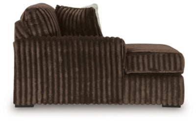 Midnight-Madness Sectional with Chaise