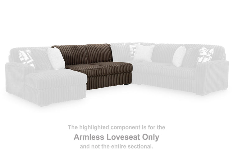 Midnight-Madness Sectional with Chaise