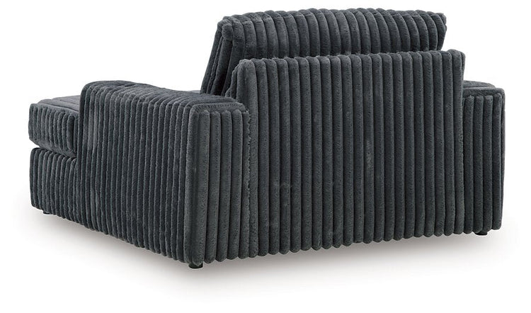 Midnight-Madness Oversized Chaise