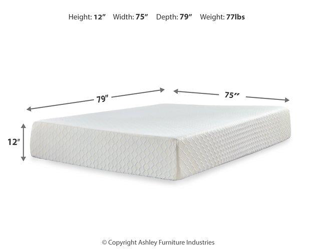 Chime 12 Inch Memory Foam Mattress in a Box