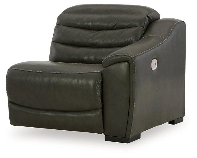 Center Line Power Reclining Sectional Loveseat