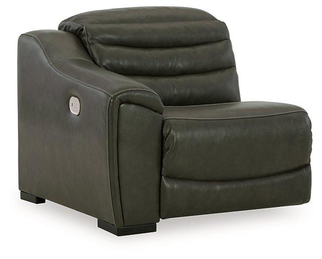Center Line Power Reclining Sectional Loveseat