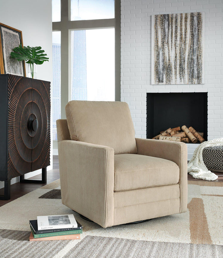 Icaman Swivel Accent Chair