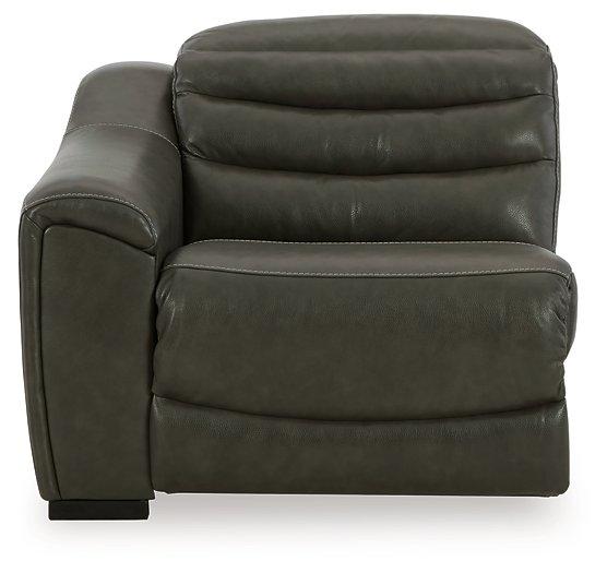 Center Line Power Reclining Sectional Loveseat
