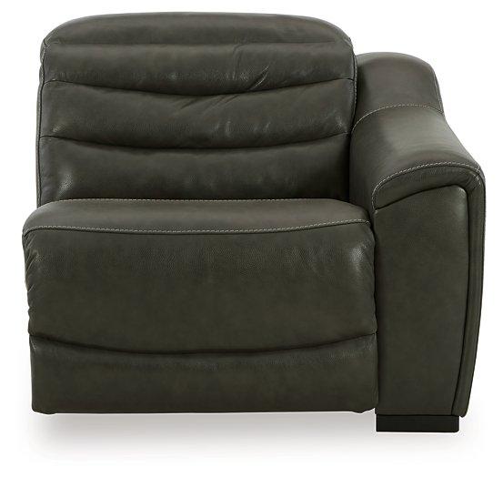 Center Line Power Reclining Sectional Loveseat