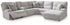 Acklen Place Power Reclining Sectional with Chaise image