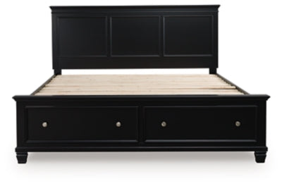 Lanolee Panel Storage Bed