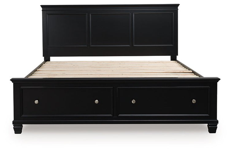 Lanolee Panel Storage Bed