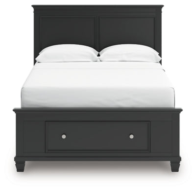 Lanolee Panel Storage Bed