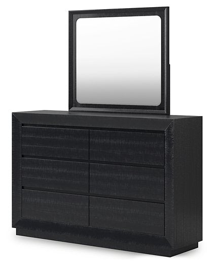 Londer Dresser and Mirror