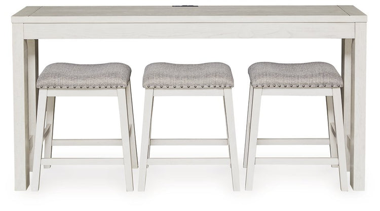 Robbinsdale Counter Height Dining Table and 3 Barstools Set