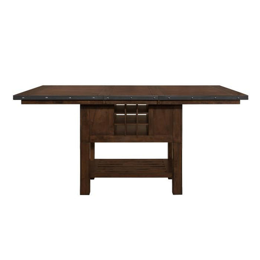 Schleiger Counter Height Dining Table in Dark Brown 5400-36XL*