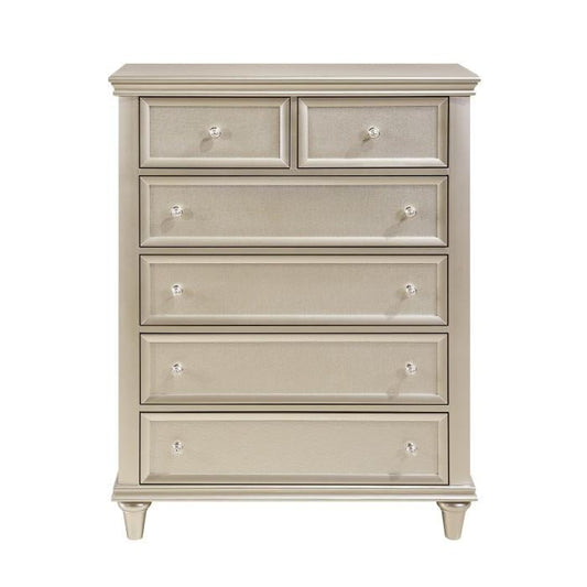 Celandine 6 Drawer Chest in Silver 1928-9