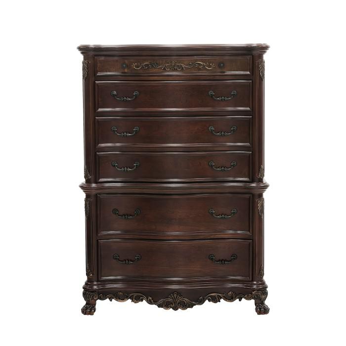 Deryn Park 6 Drawer Chest in Cherry 2243-9
