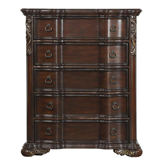 Royal Highlands 5 Drawer Chest in Rich Cherry 1603-9