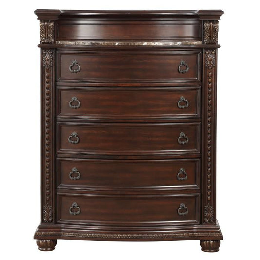 Cavalier Chest in Dark Cherry 1757-9