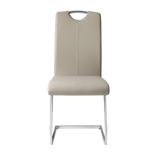 Glissand Side Chair in Chrome (Set of 2)