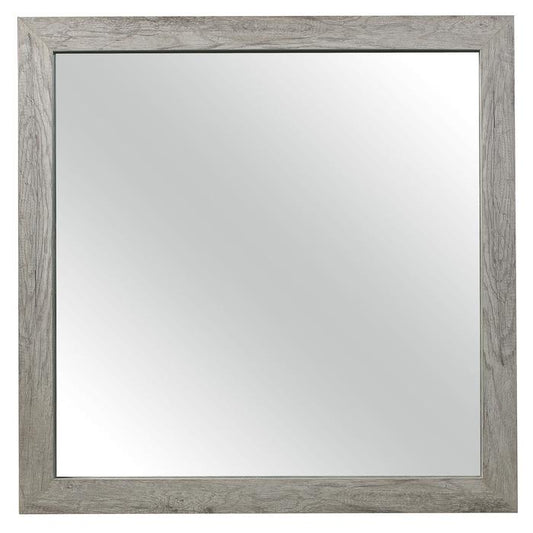 Mandan Mirror in Weathered Gray 1910GY-6