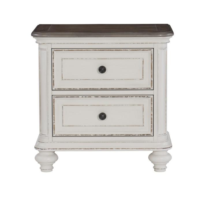 Baylesford Nightstand in Two Tone 1624W-4