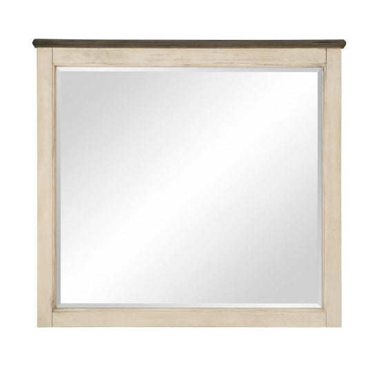 Weaver Mirror in Antique white 1626-6