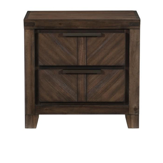 Parnell Nightstand in Rustic Cherry 1648-4