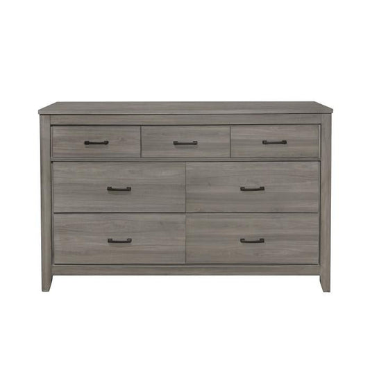 Waldorf 7 Drawer Dresser in Dark Gray 1902-5