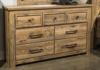 Rusticott Dresser and Mirror