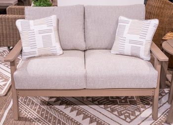 Grover Beach Outdoor Loveseat with Cushion