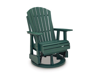 Shell Beach Outdoor Swivel Glider Chair
