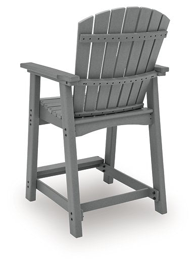 Sanctuary Beach Outdoor Counter Height Bar Stool (Set of 2)