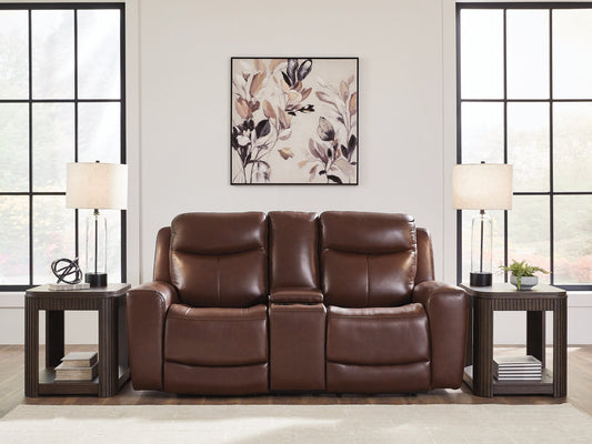 Next Move Power Reclining Loveseat with Console