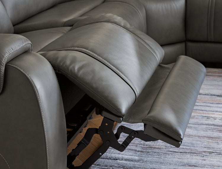 5Z - Pittson Power Reclining Sectional