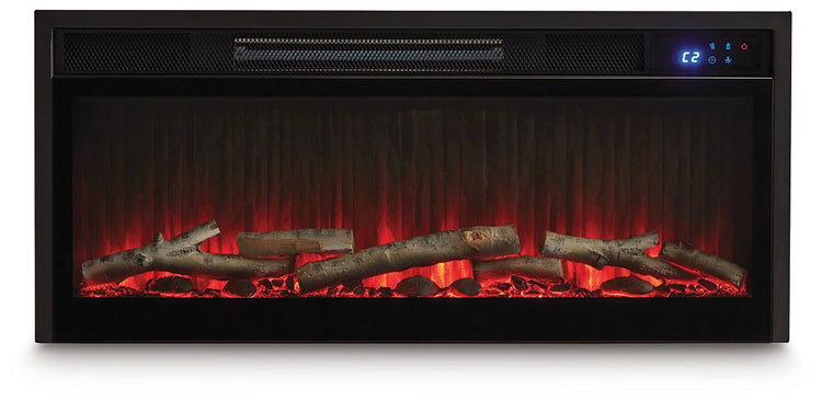 Cayboni 71" TV Stand with Electric Fireplace