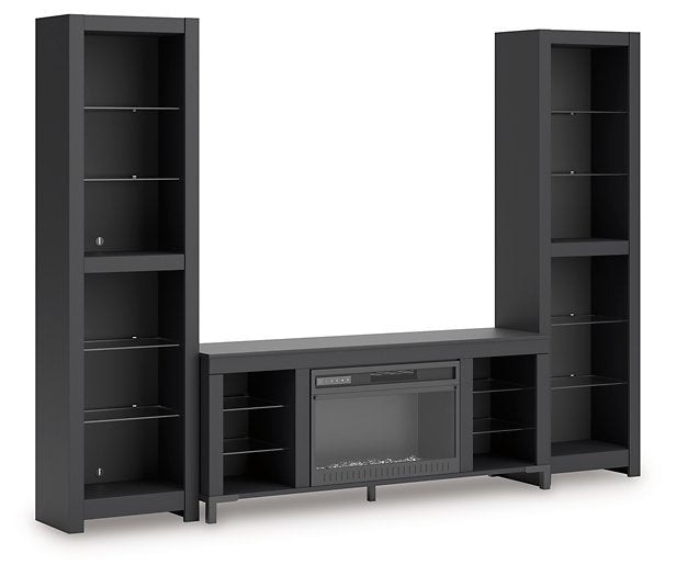 Cayberry Entertainment Center with Electric Fireplace