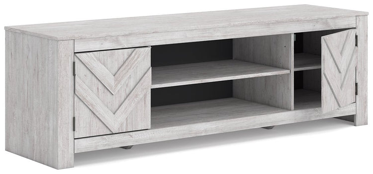 Cayboni 71" TV Stand with Electric Fireplace